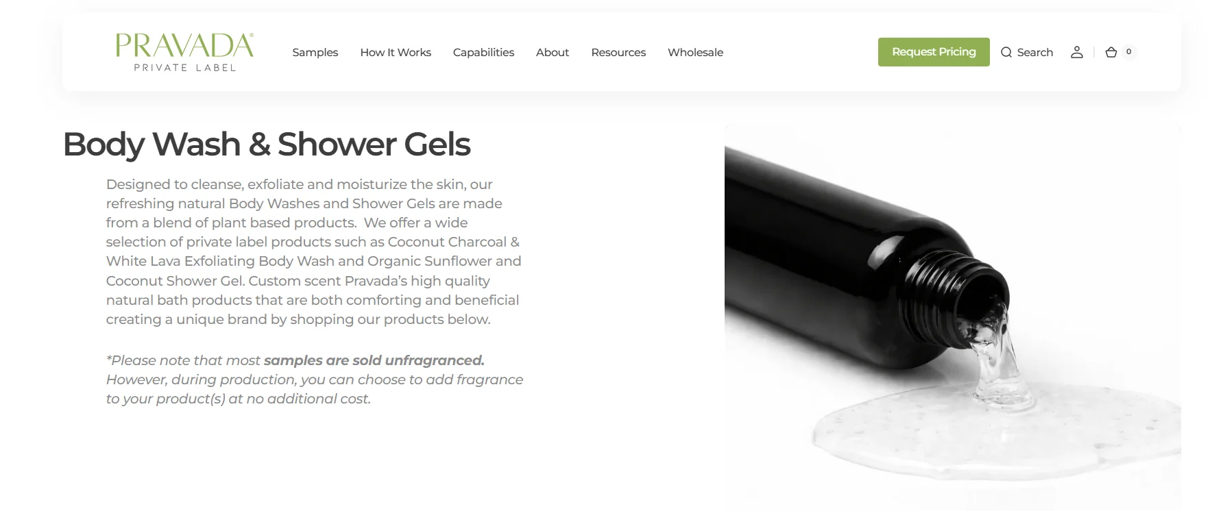 top 10 body wash manufacturers in the usa for private label and contract development